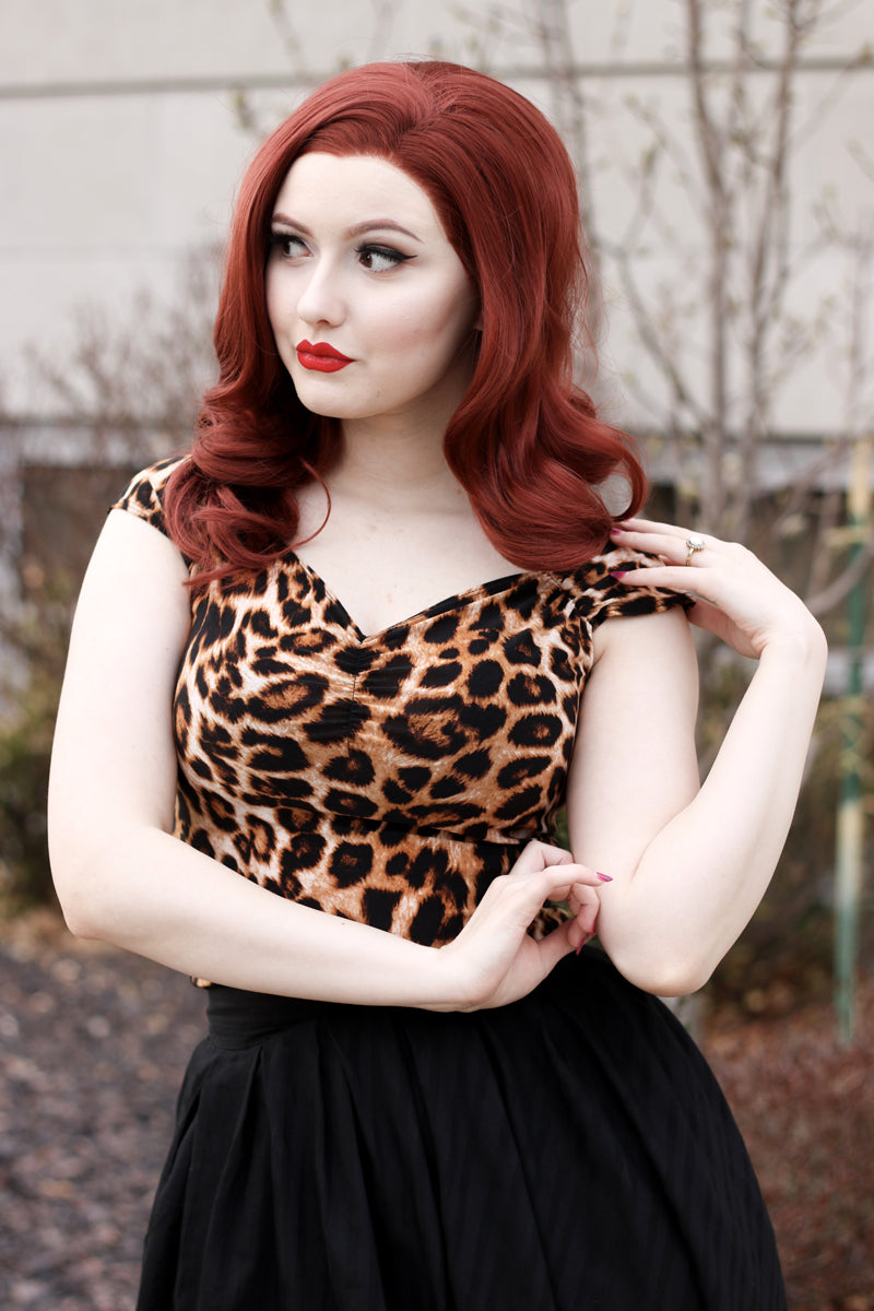 Isabel Top in Leopard