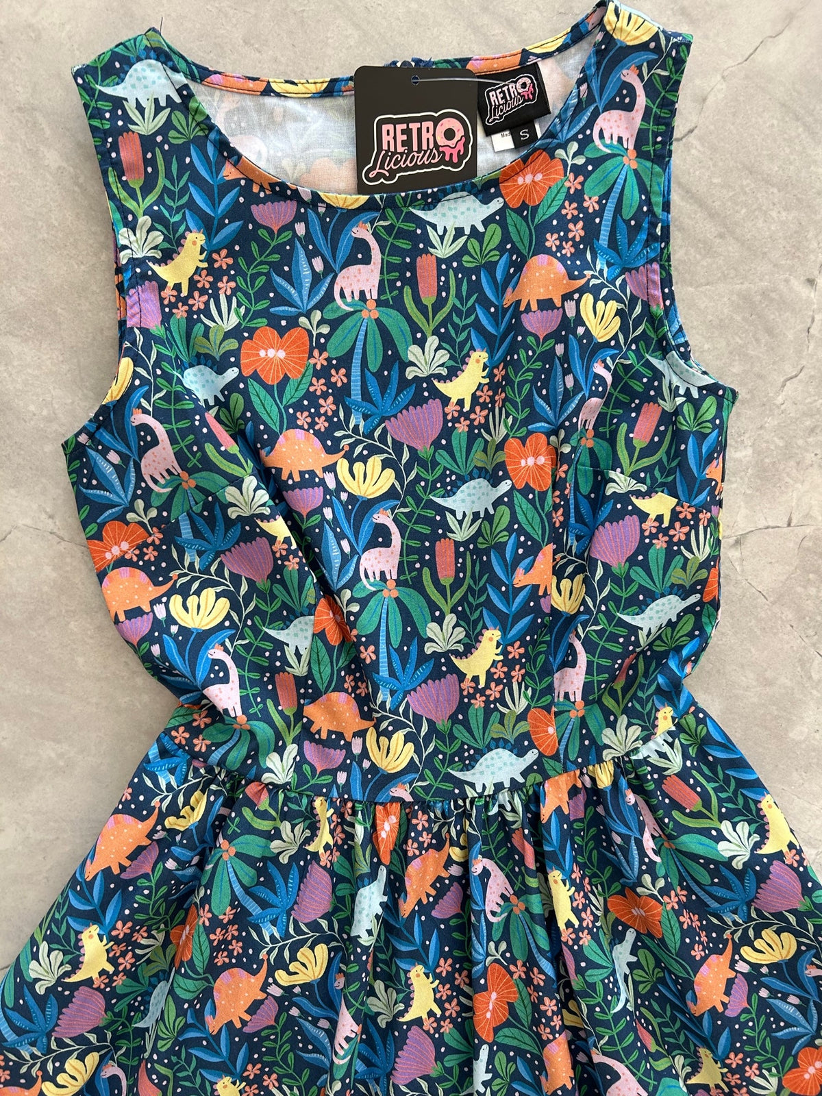 Prehistoric Vintage Dress
