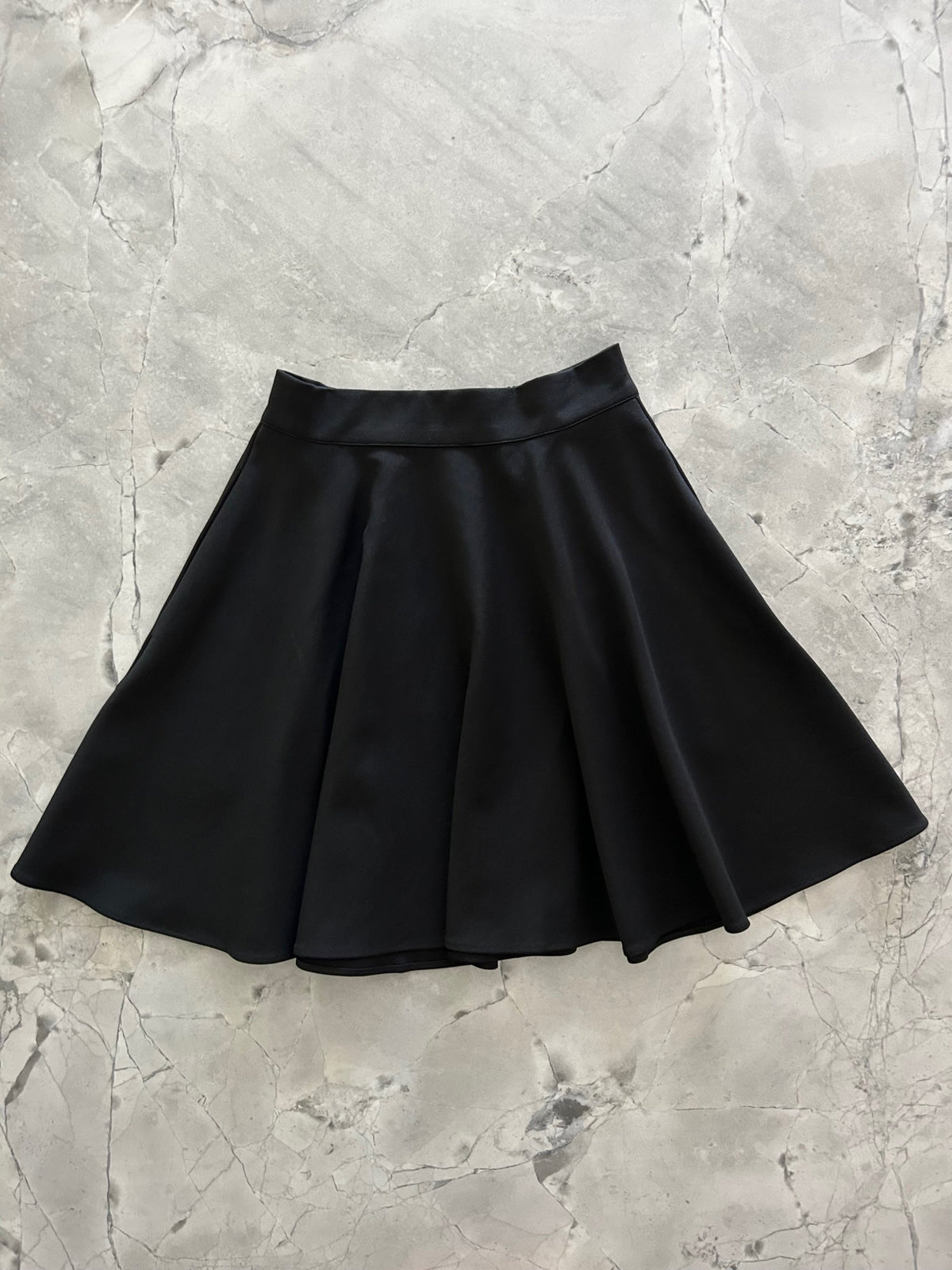 Harper Skater Skirt in Black