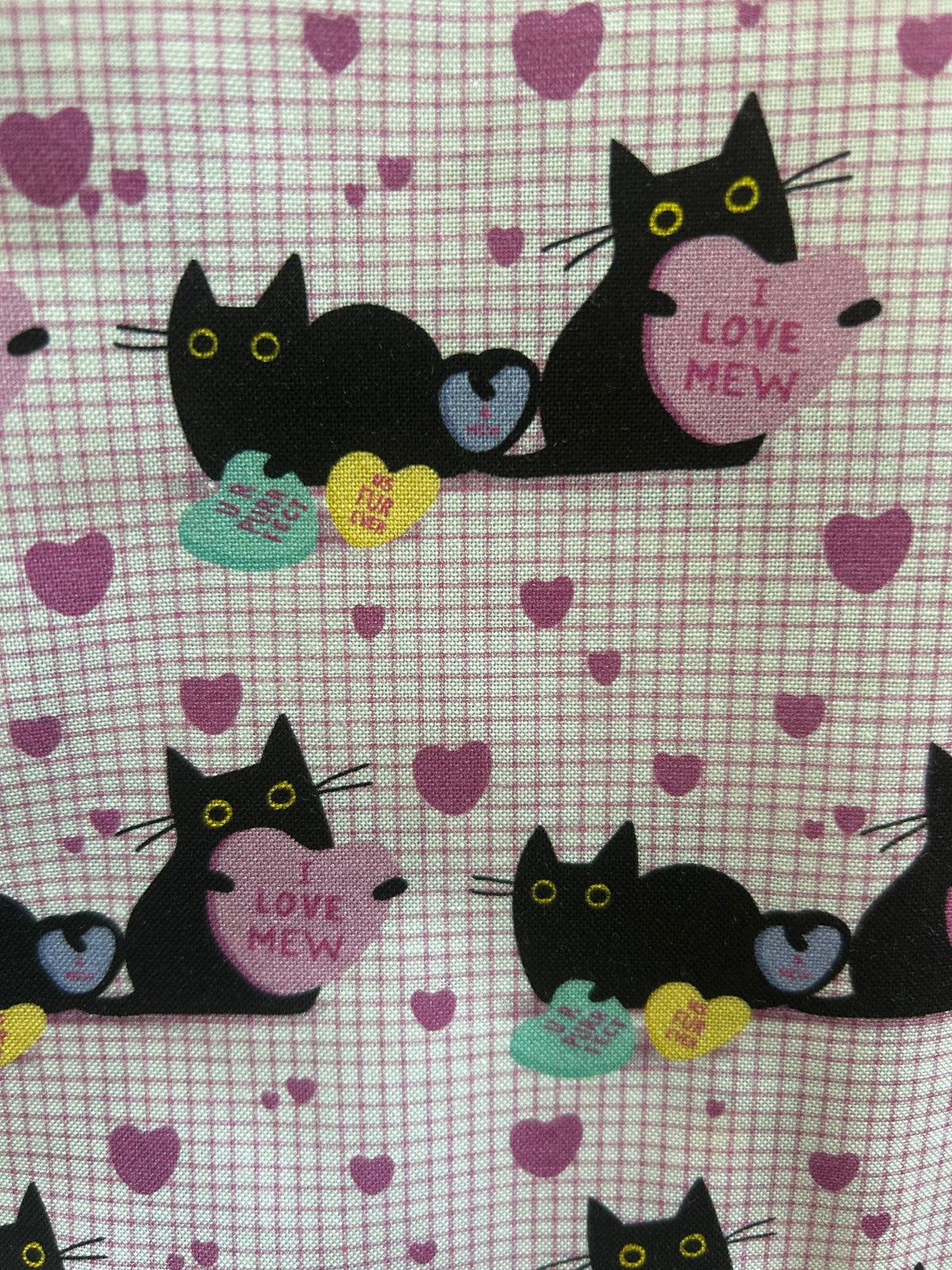 Pink Cats Skater Skirt