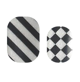 Illusions-Geometric Nail Art