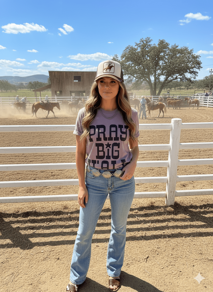 Pray Big Y'all Graphic Tee