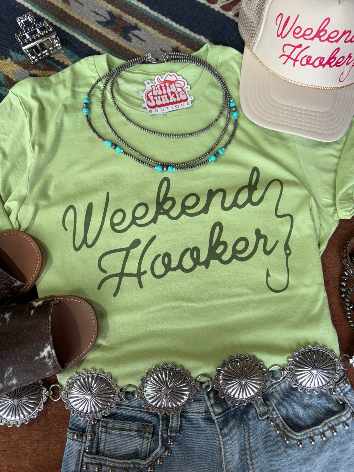 Weekend Hooker Graphic Tee