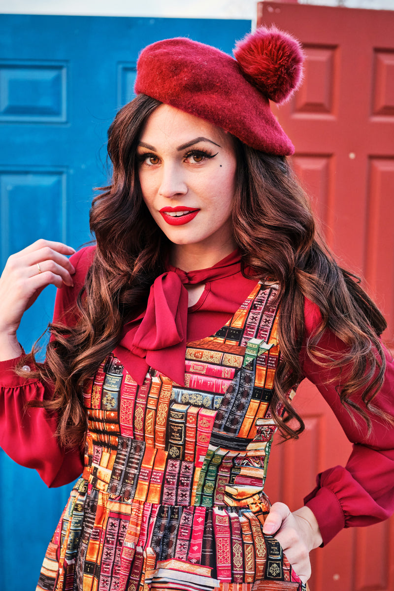 Don't Judge a Book by its Cover Fit & Flare Dress