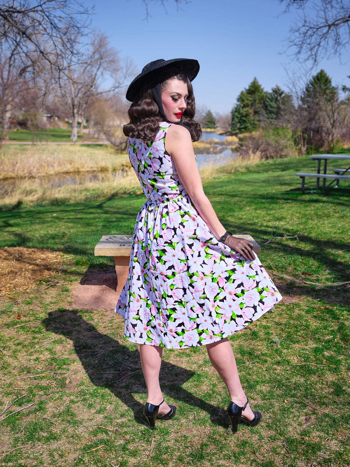 Magnolia Midi Dress
