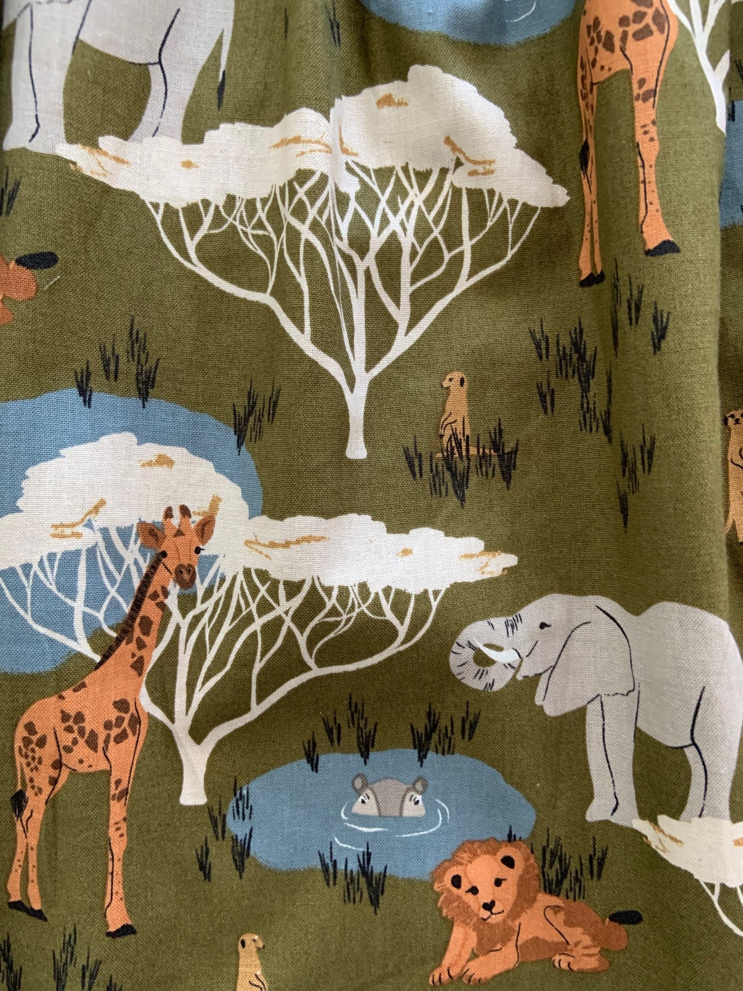 Safari Collared Dress