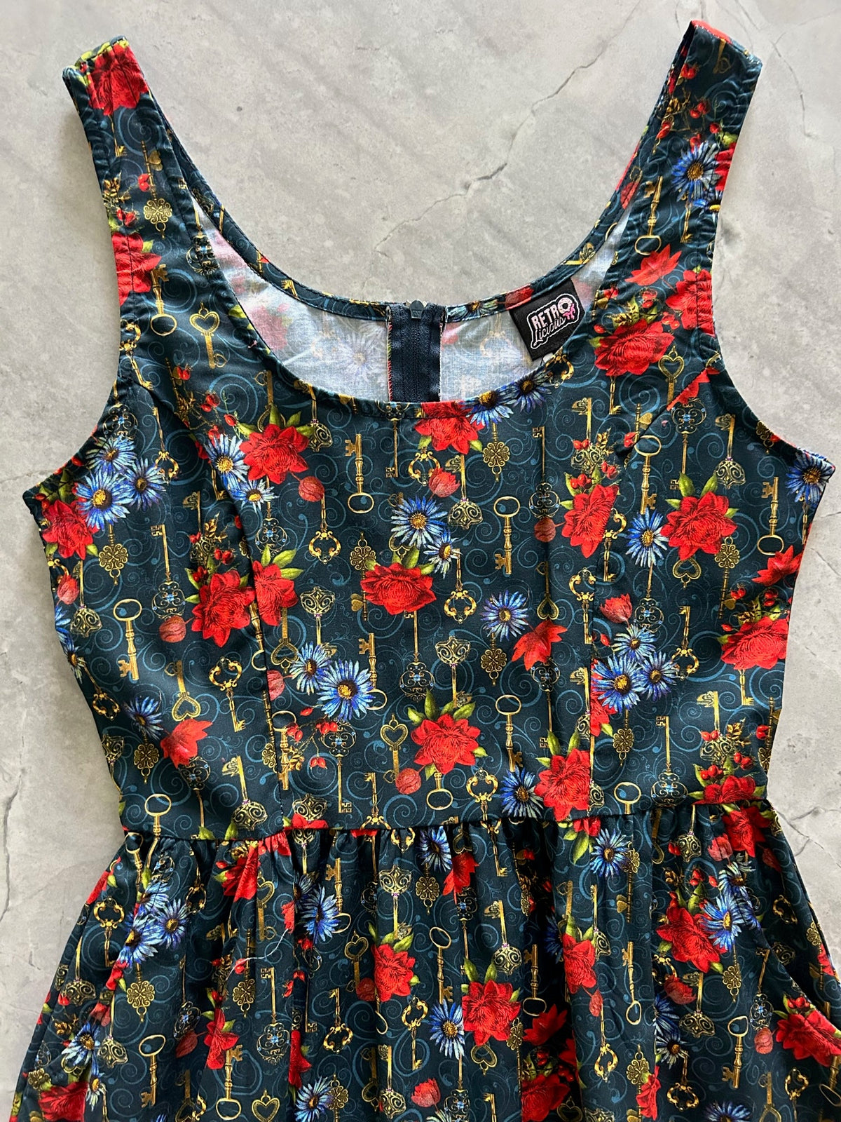 Keys Fit & Flare Dress