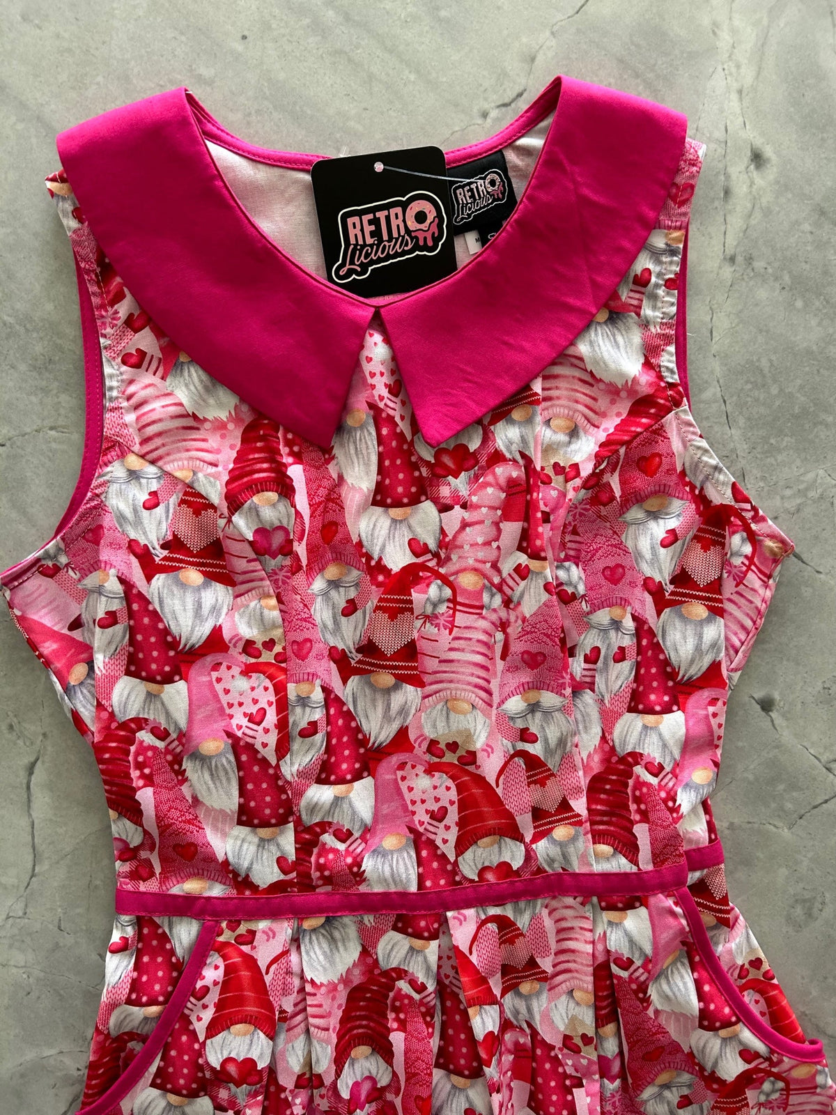 Gnomes Collared Dress