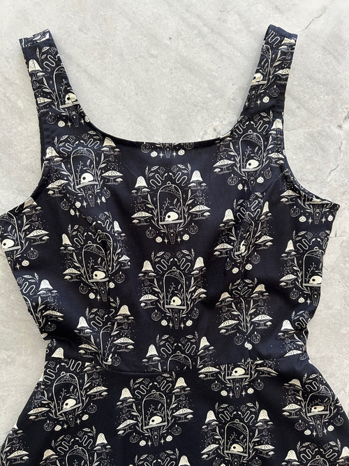 Apothecary Skater Dress - Medium only, 1 left!