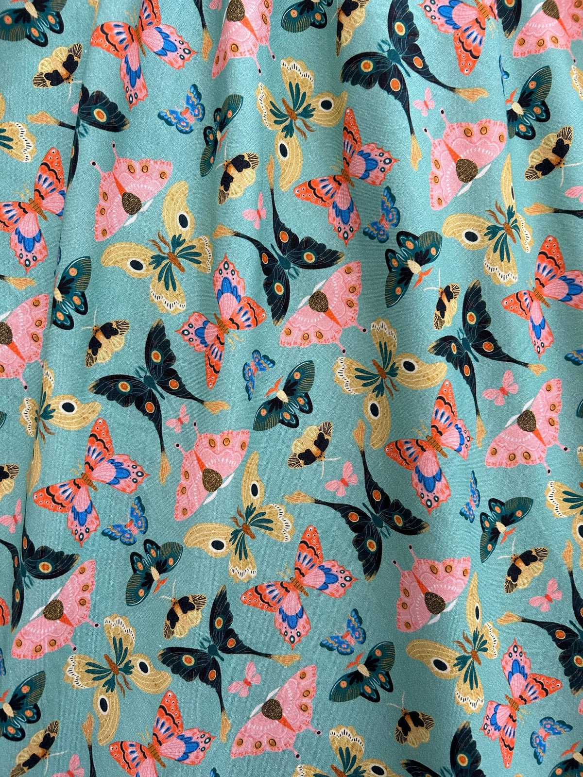 Butterflies Vintage Dress