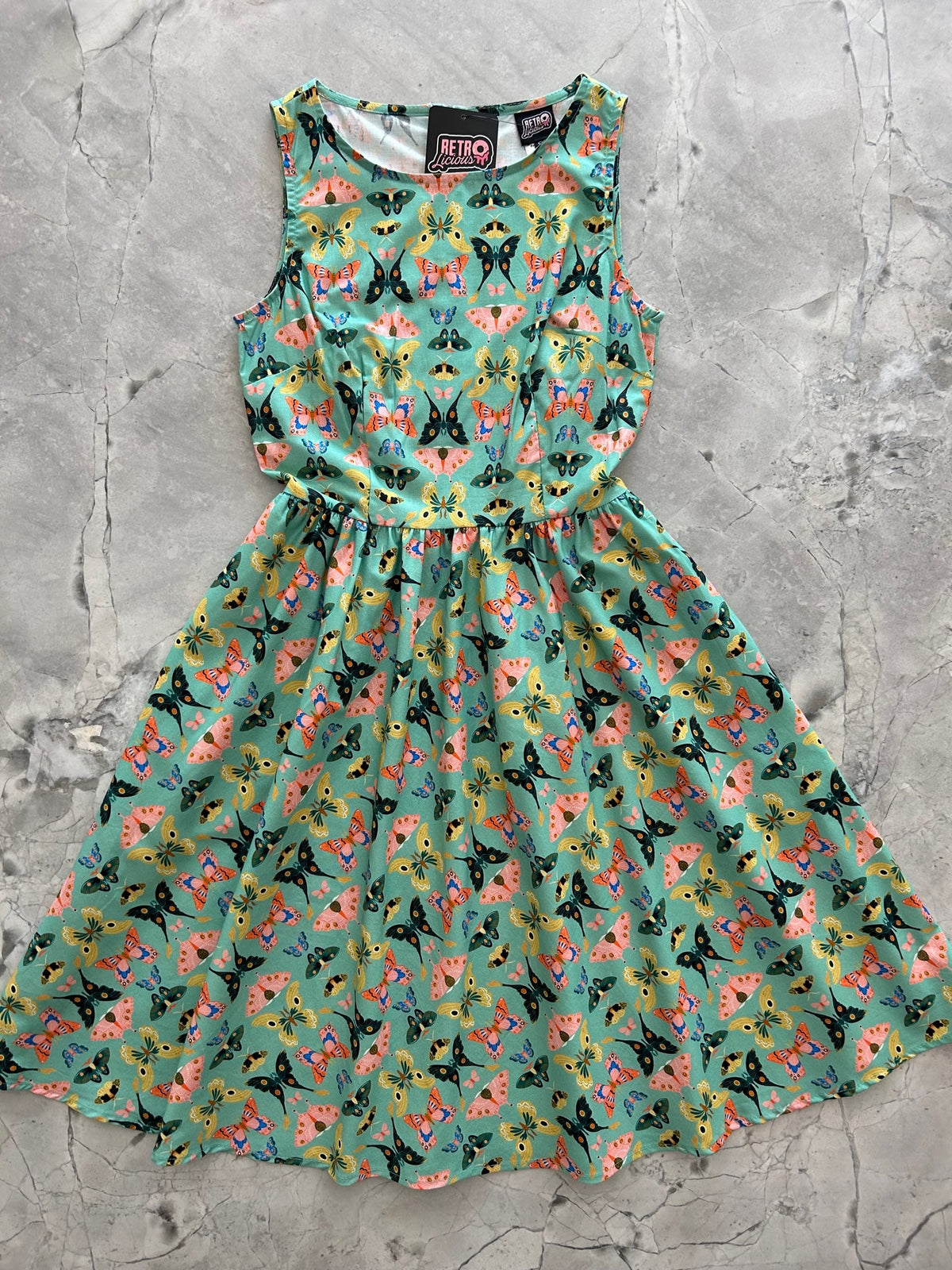 Butterflies Vintage Dress