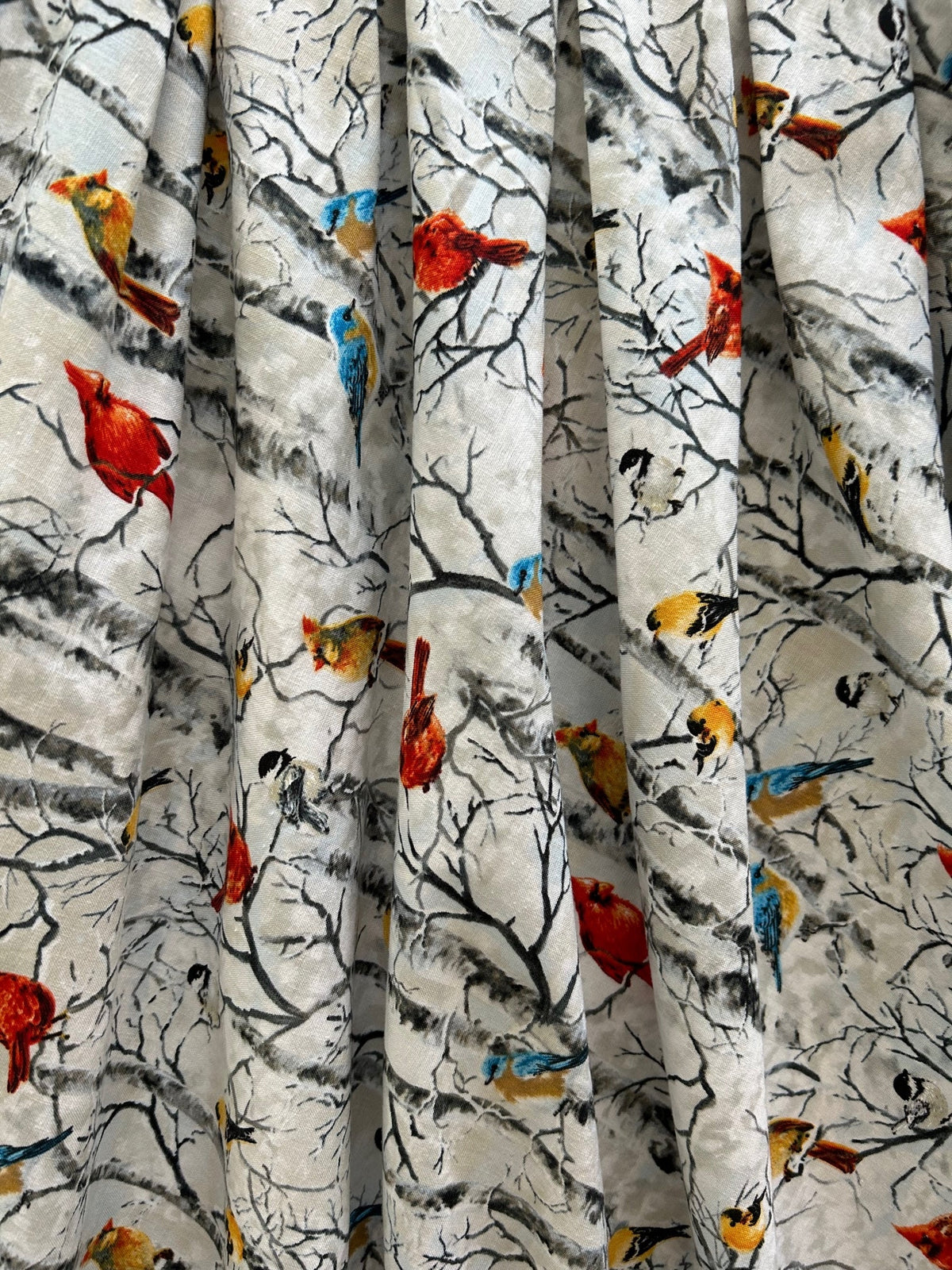 Birds on Birch Trees Doris Skirt