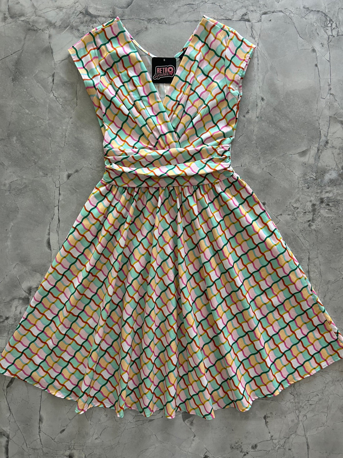 Squiggly Greta Dress