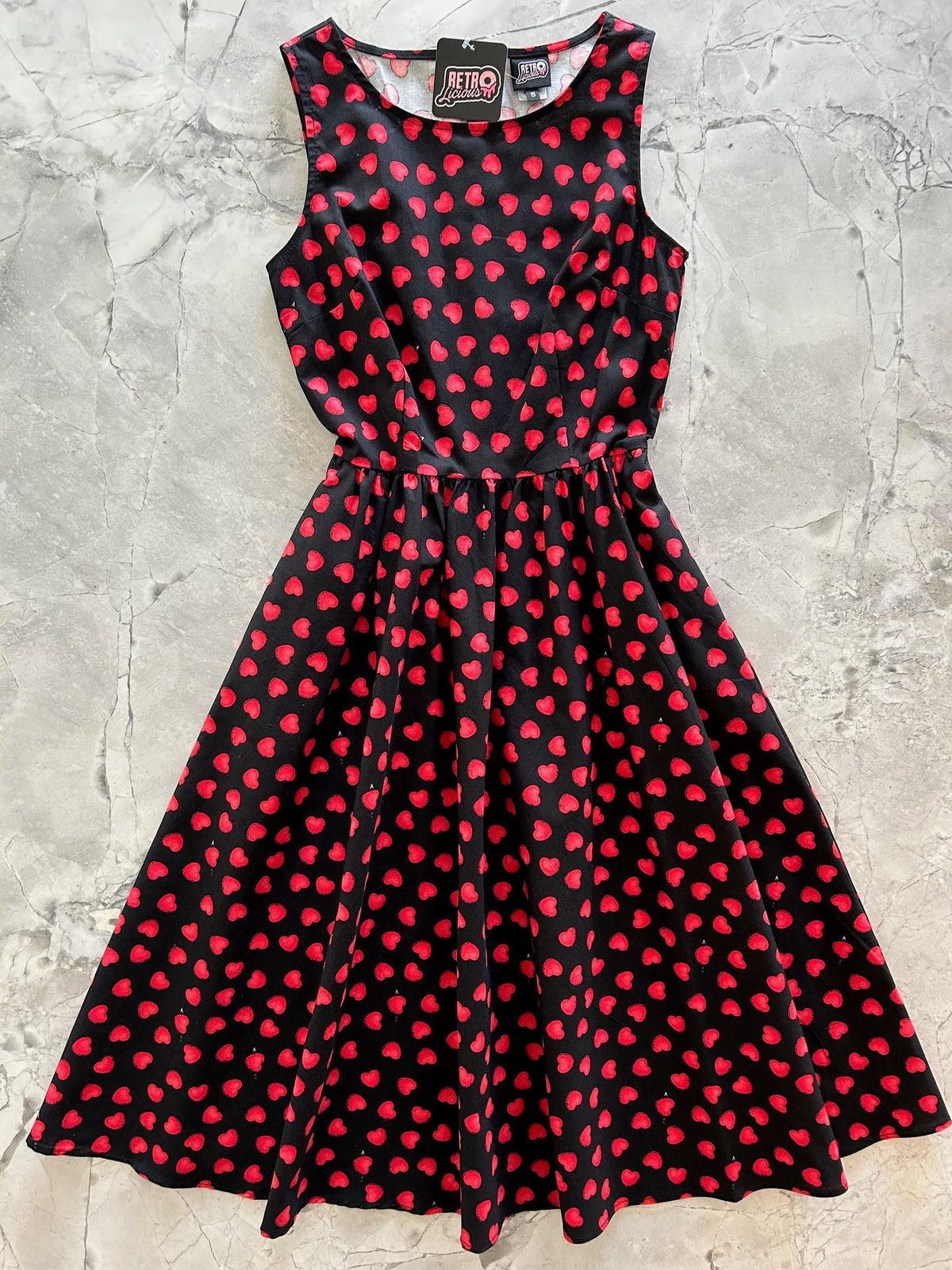 Hearts Midi Dress