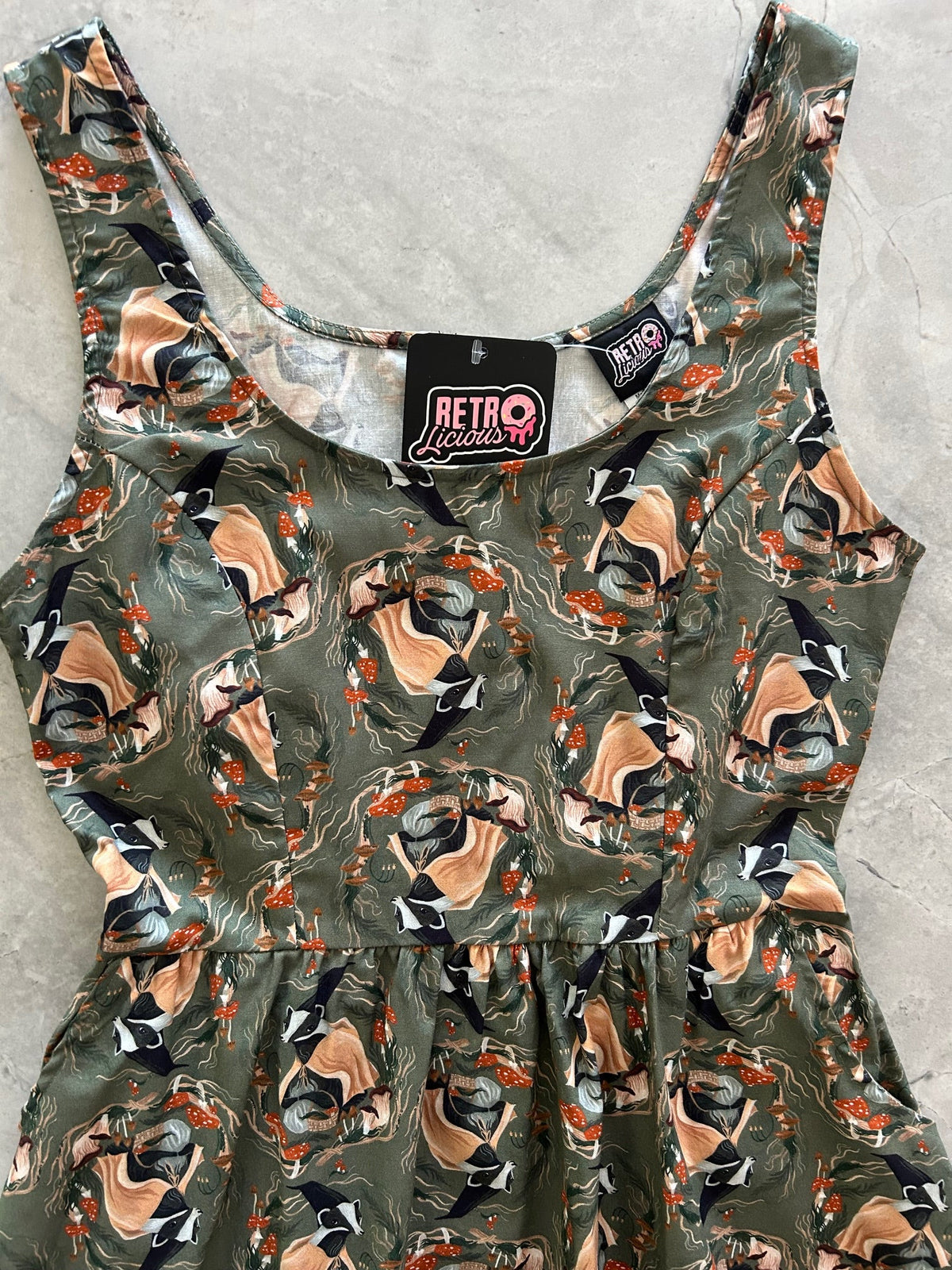Badger Fit & Flare Dress