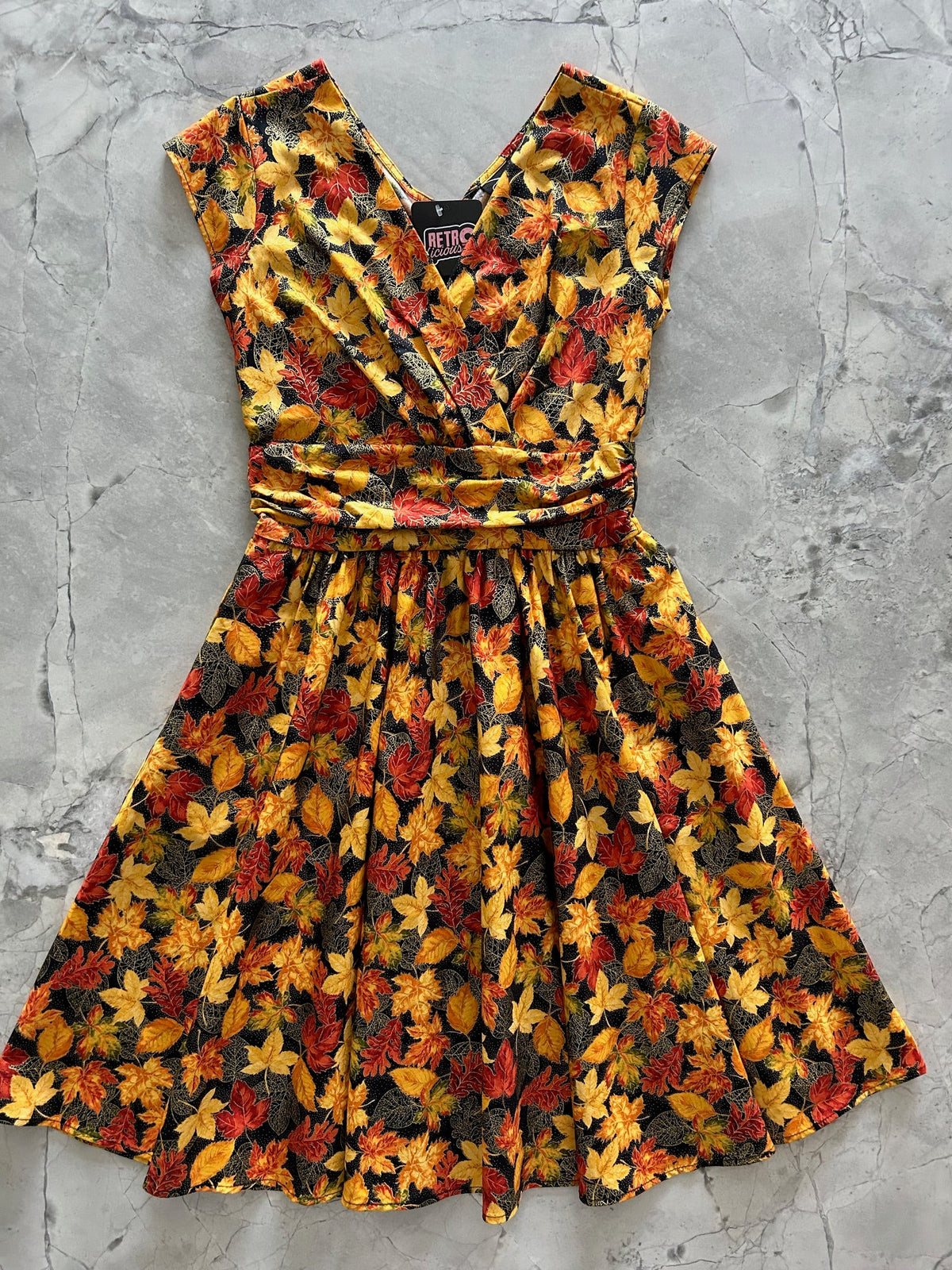 Leaves Greta Dress