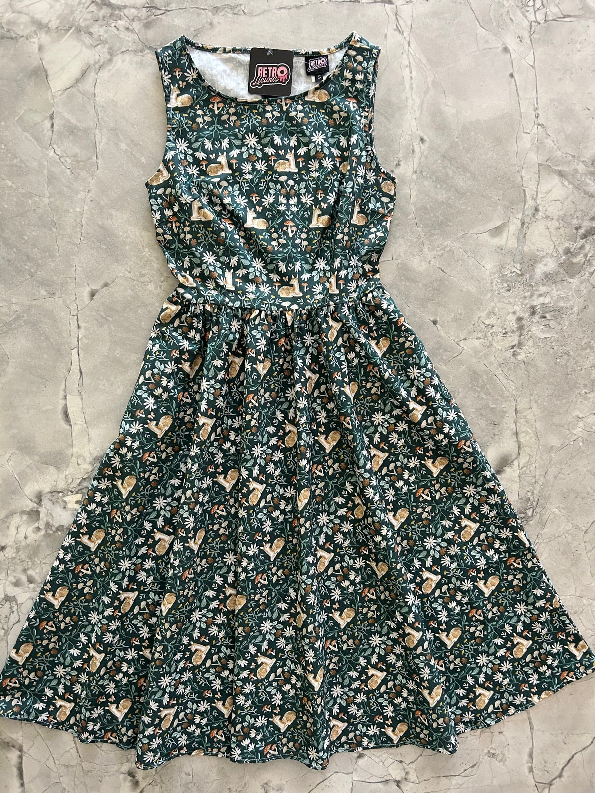 Deer Midi Dress