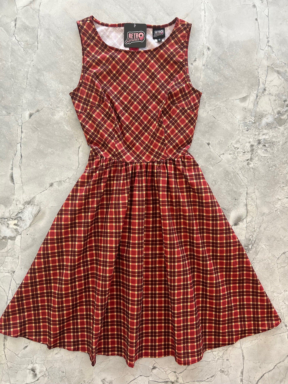Plaid Vintage Dress