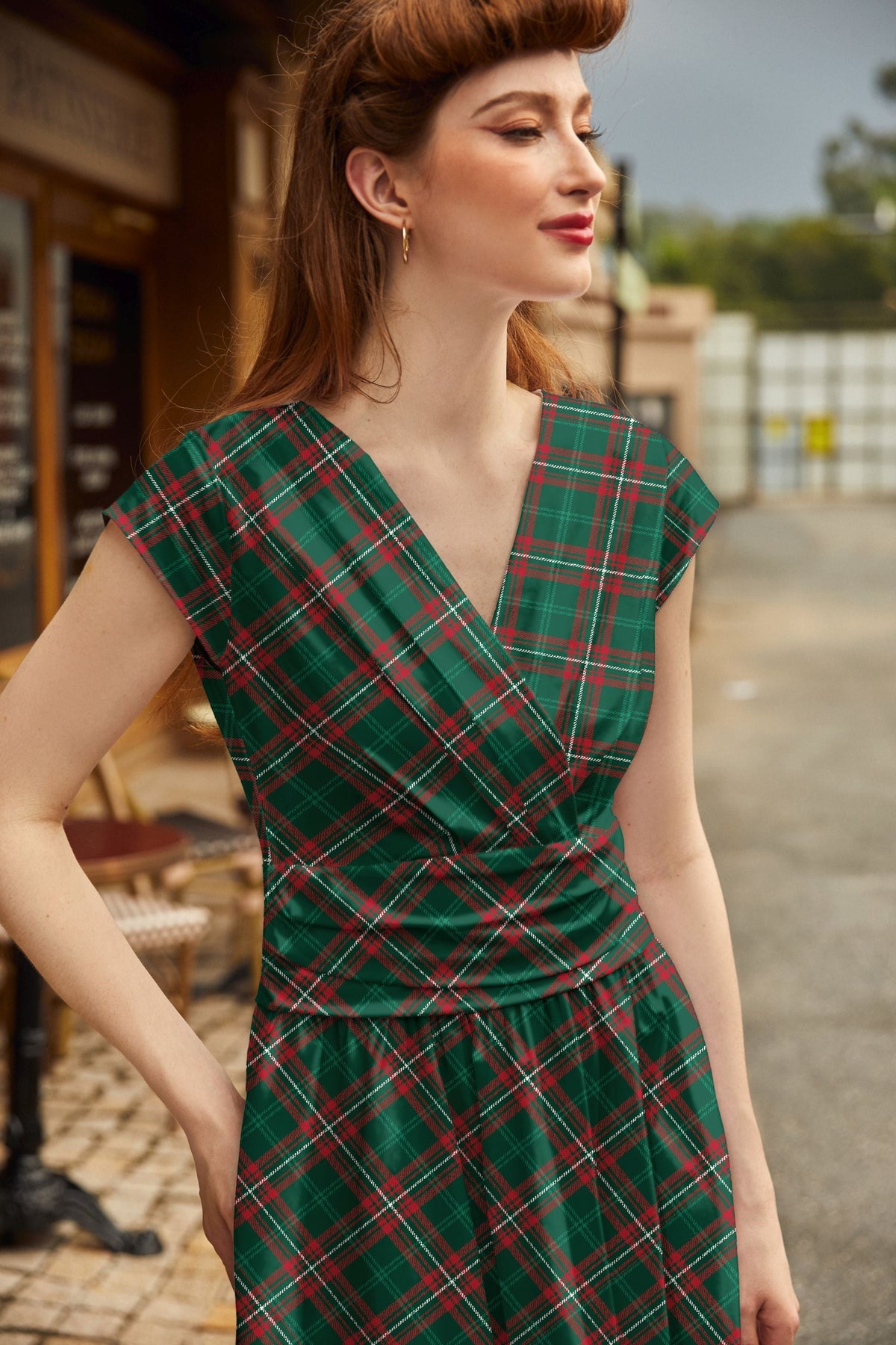 Plaid Greta Dress