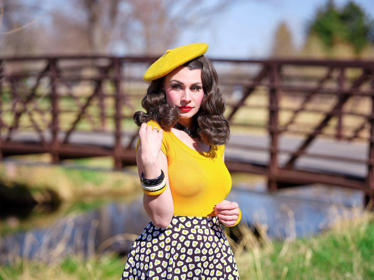 Sunny Side Up Skater Skirt