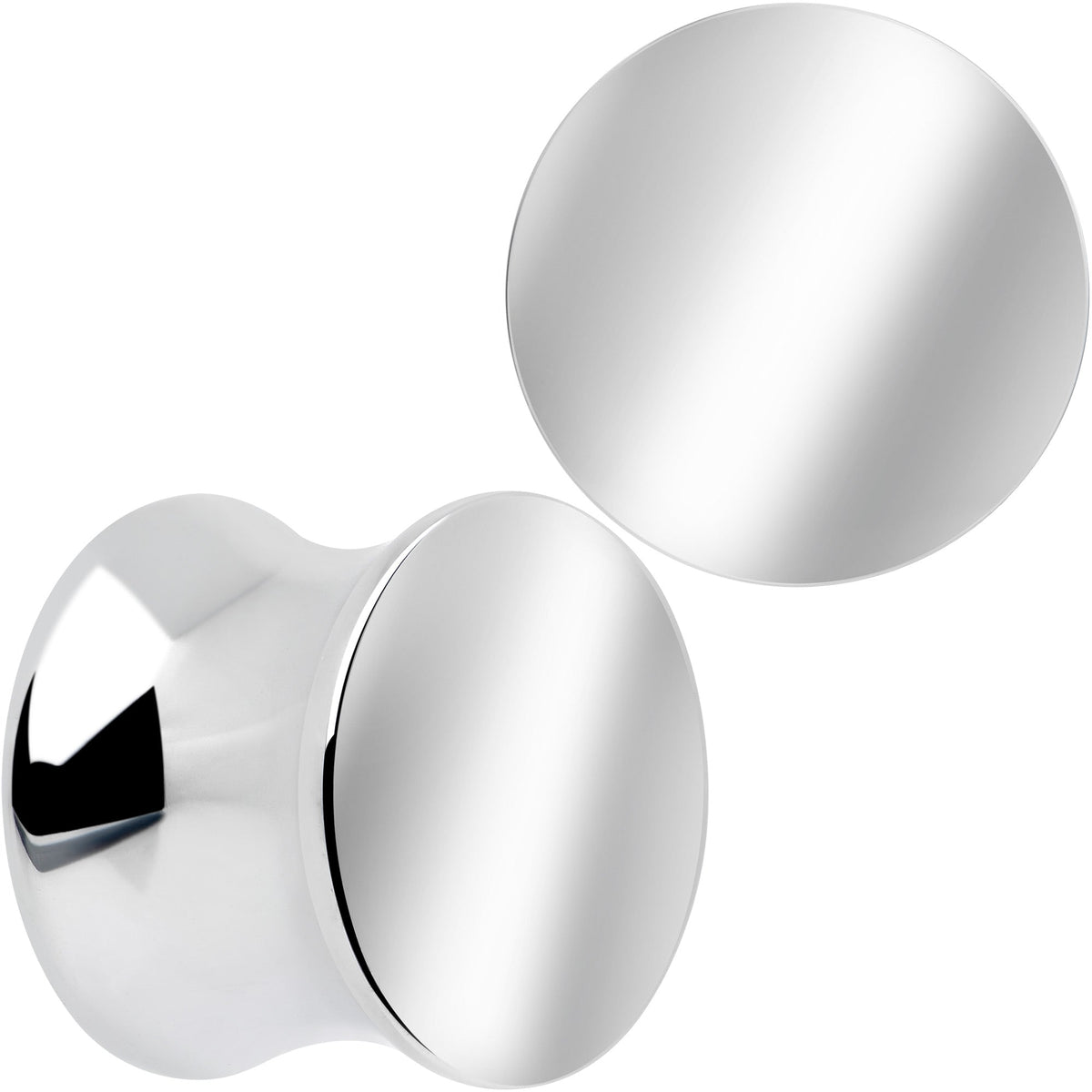 Hand Polished Simply Style Saddle Plug Set 5mm to 25mm
