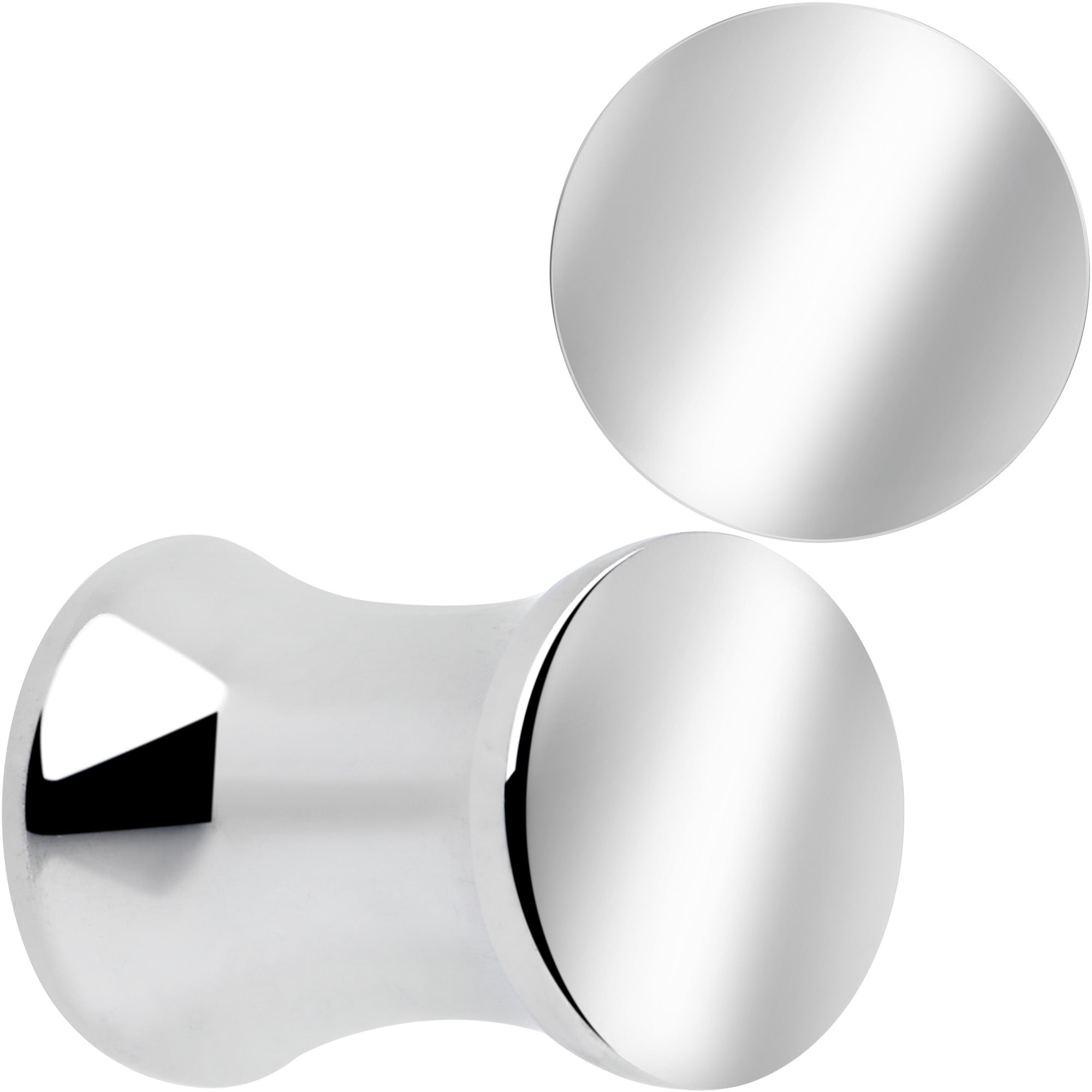 Hand Polished Simply Style Saddle Plug Set 5mm to 25mm