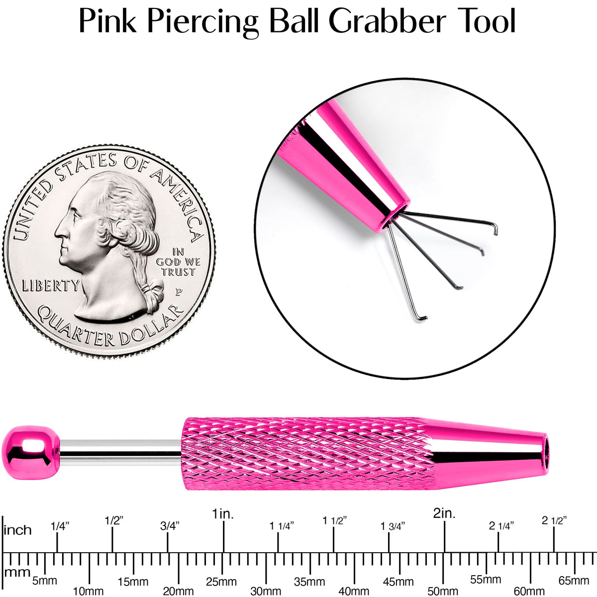 Piercing Ball Grabber Tool 2.48 Inch Length