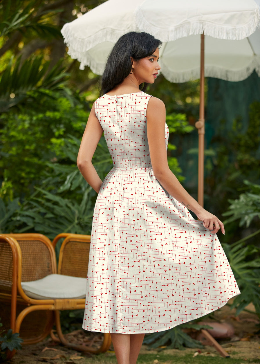 Be Mine Midi Dress