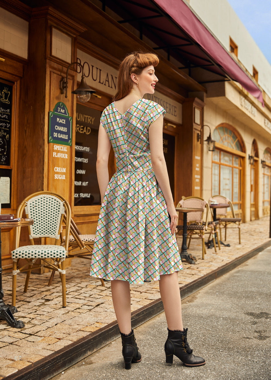 Squiggly Greta Dress