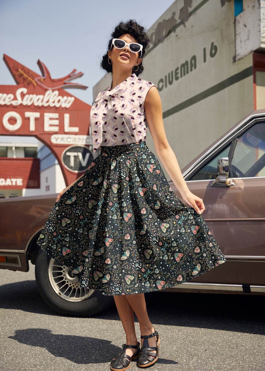 Midnight Doris Skirt