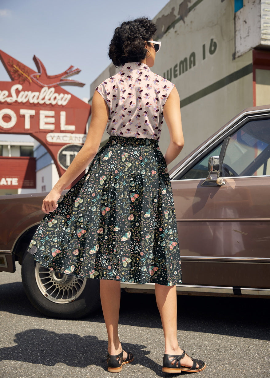 Midnight Doris Skirt