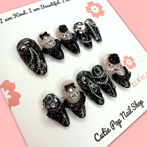 Angelic Lace - Black