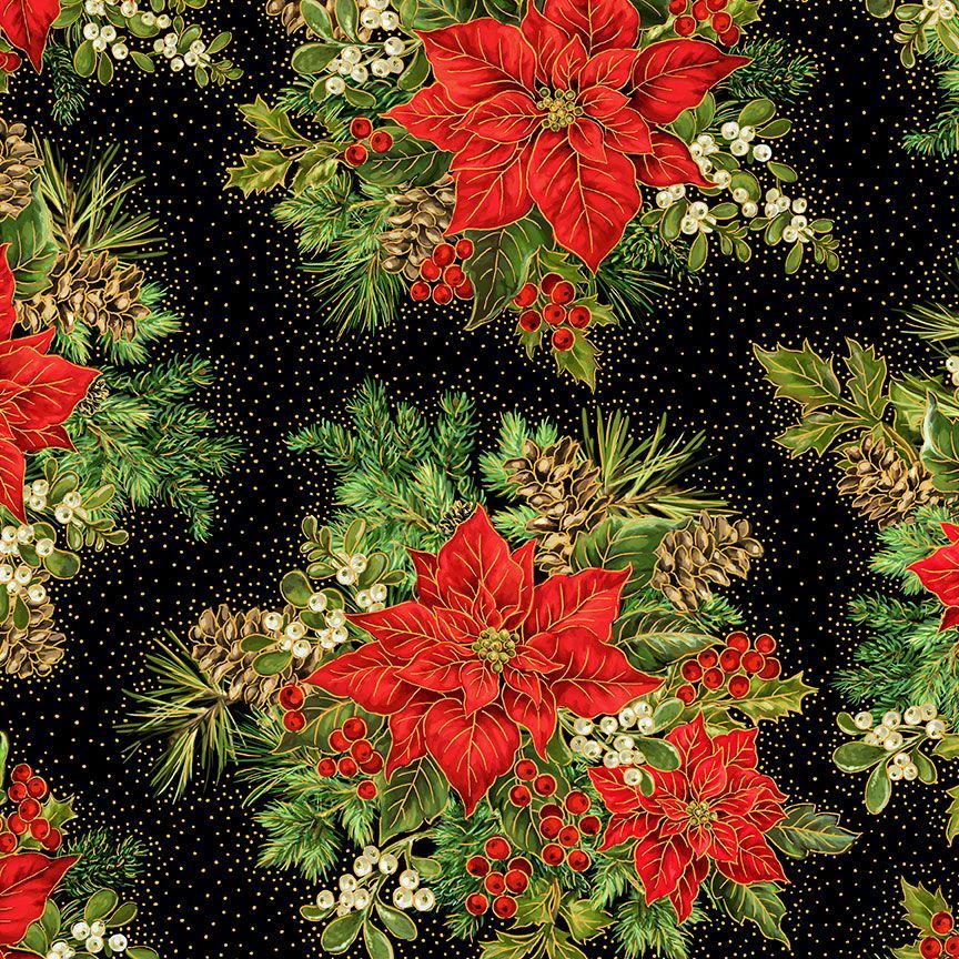 Poinsettia Greta Dress