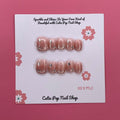 Glittery Blush