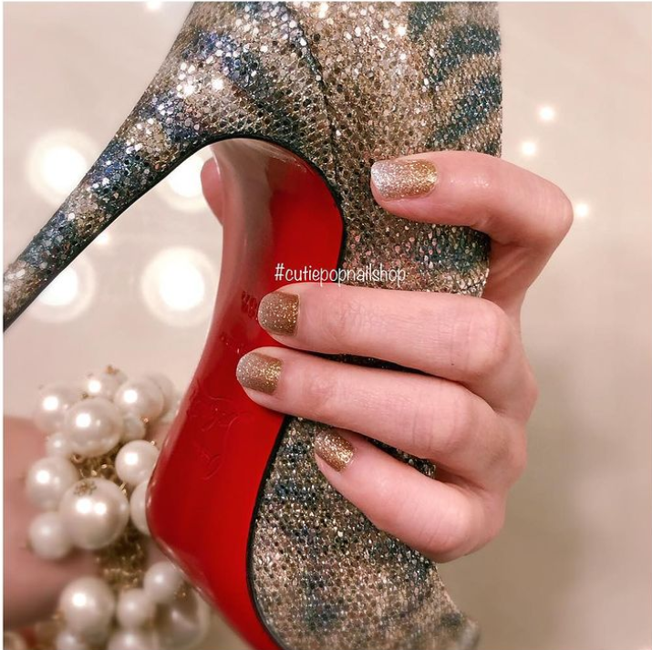 Gold & Silver Ombre