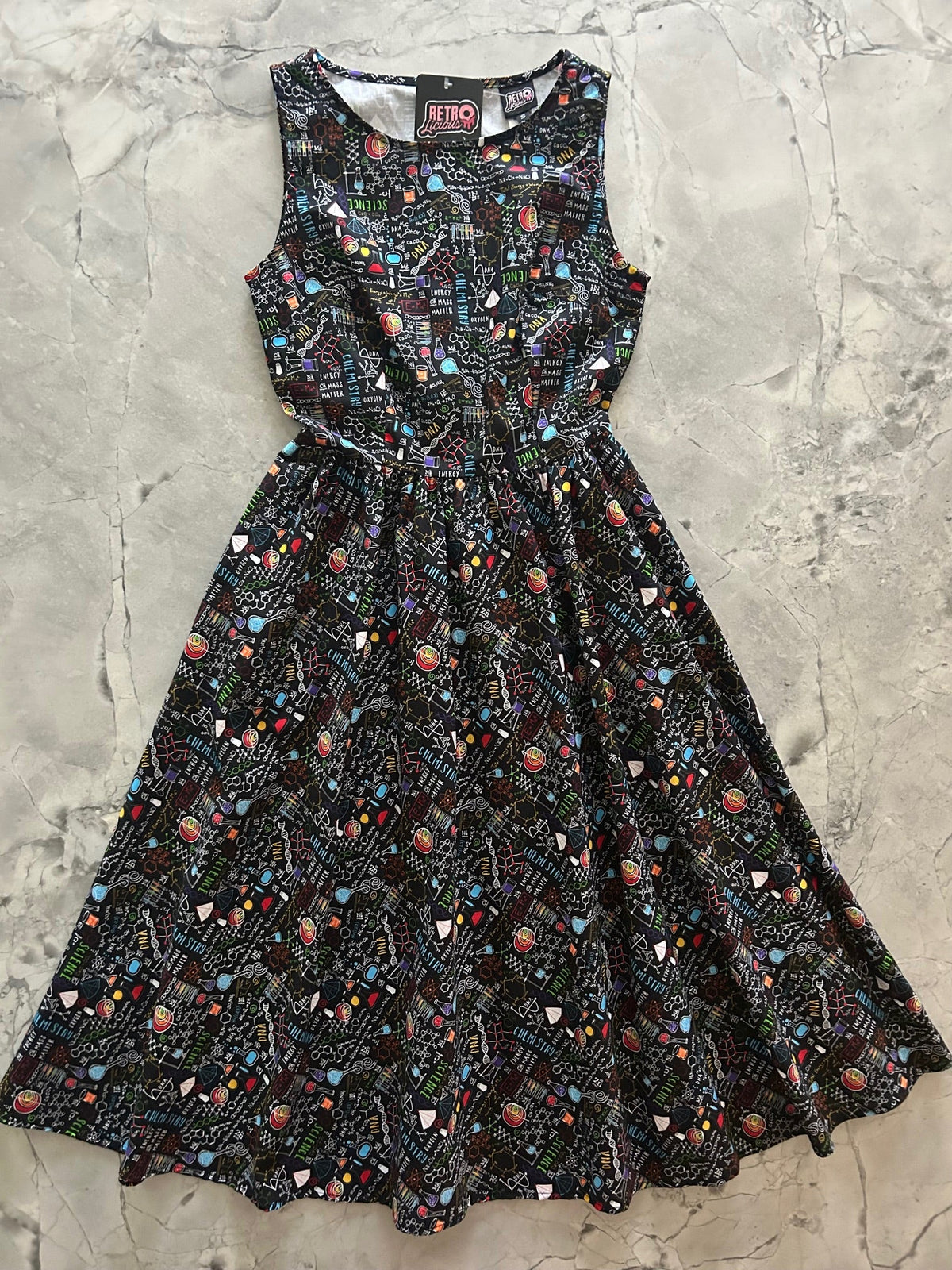 Science Midi Dress