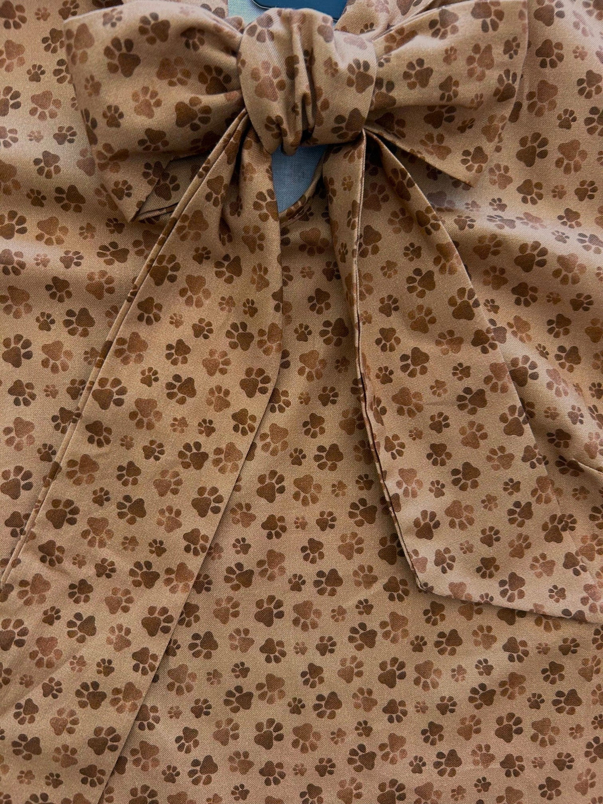 Paw Print Bow Top