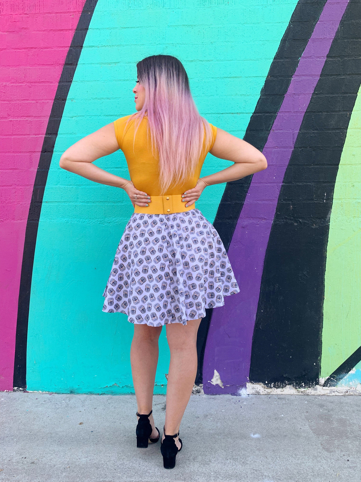 Hedgehog Skater Skirt