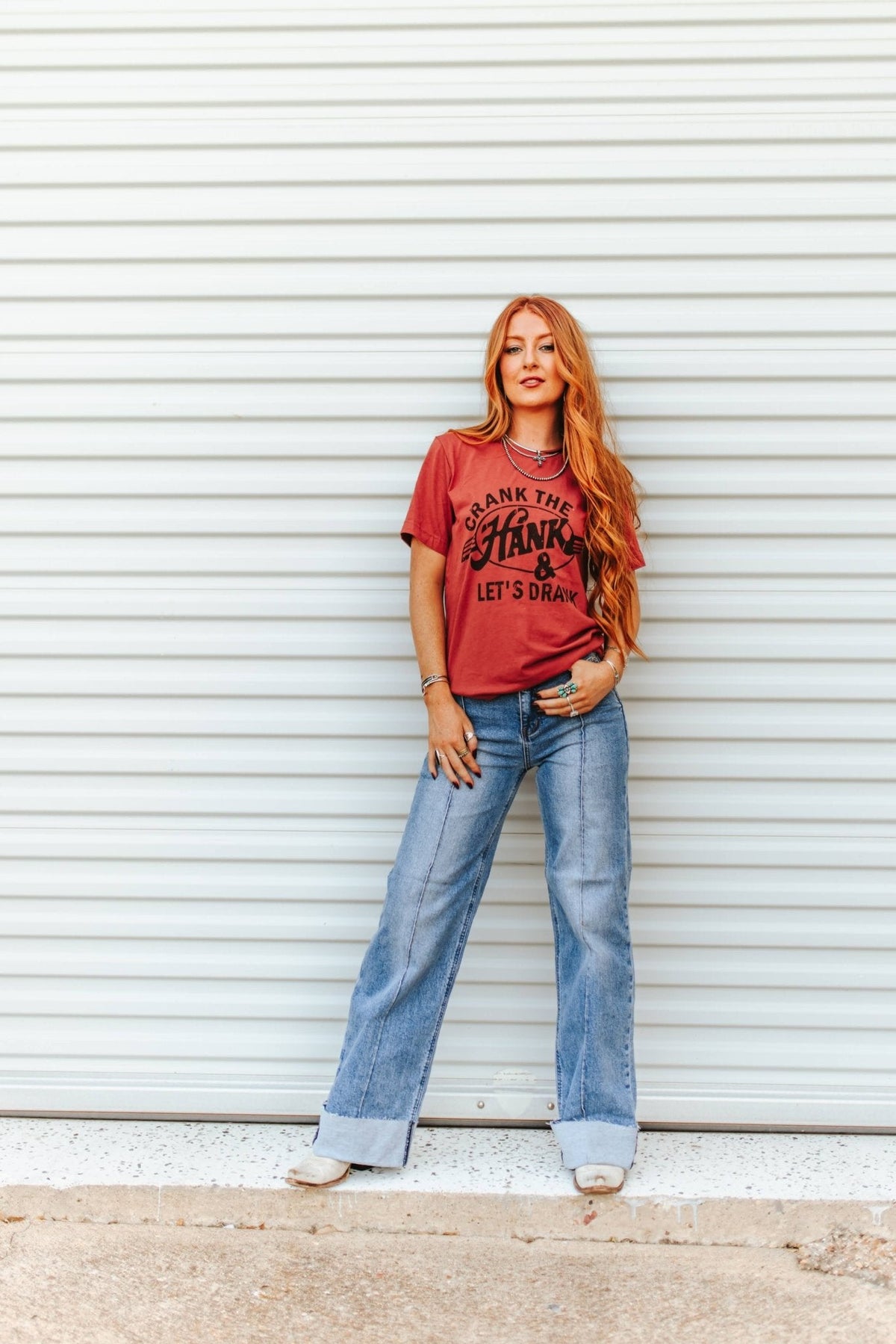 Crank The Hank & Let's Drank Graphic Tee