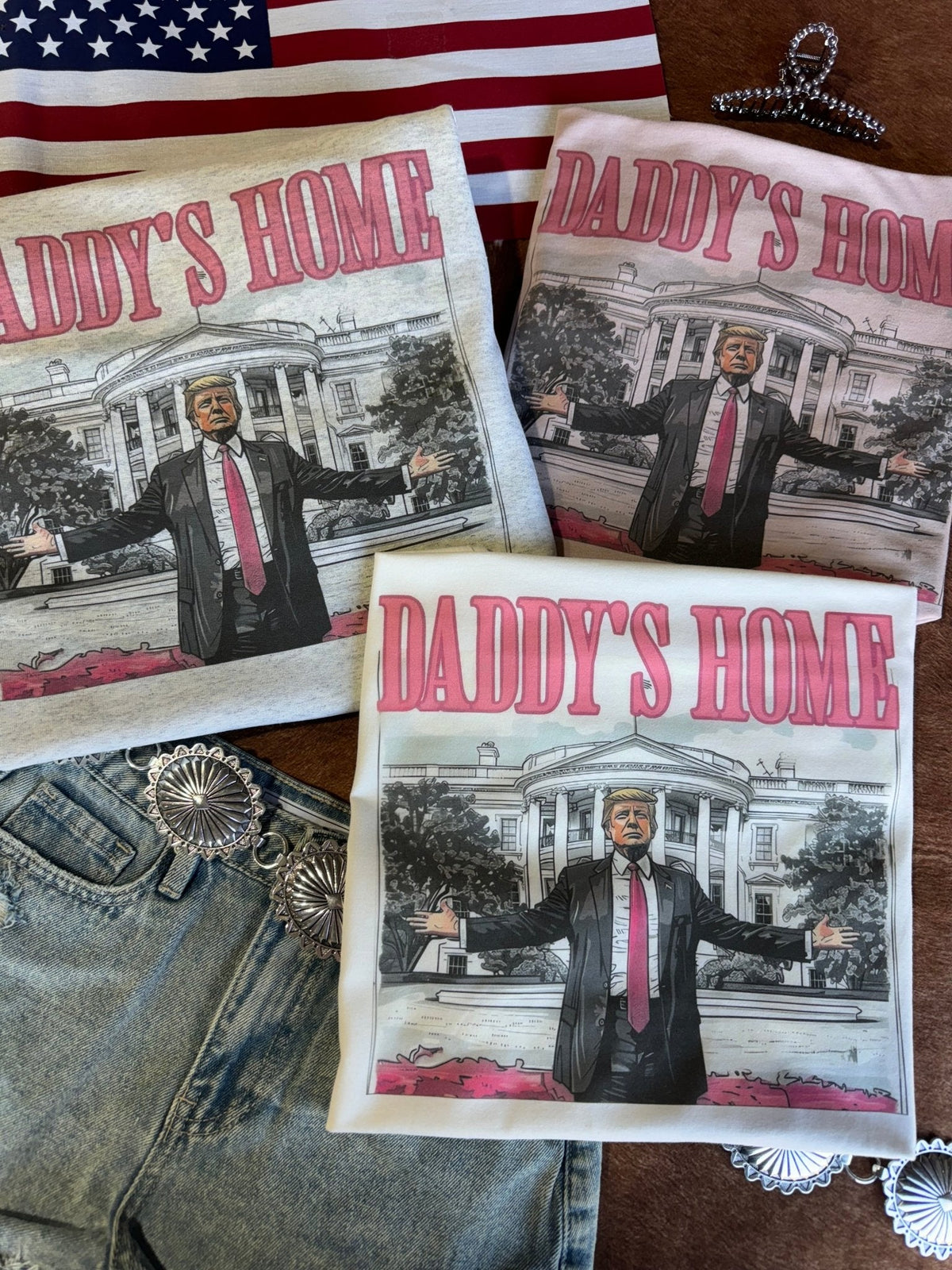Daddy's Home Trump Graphic Sweatshirt