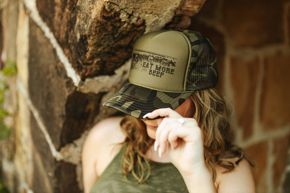 Eat More Beef Trucker Hat