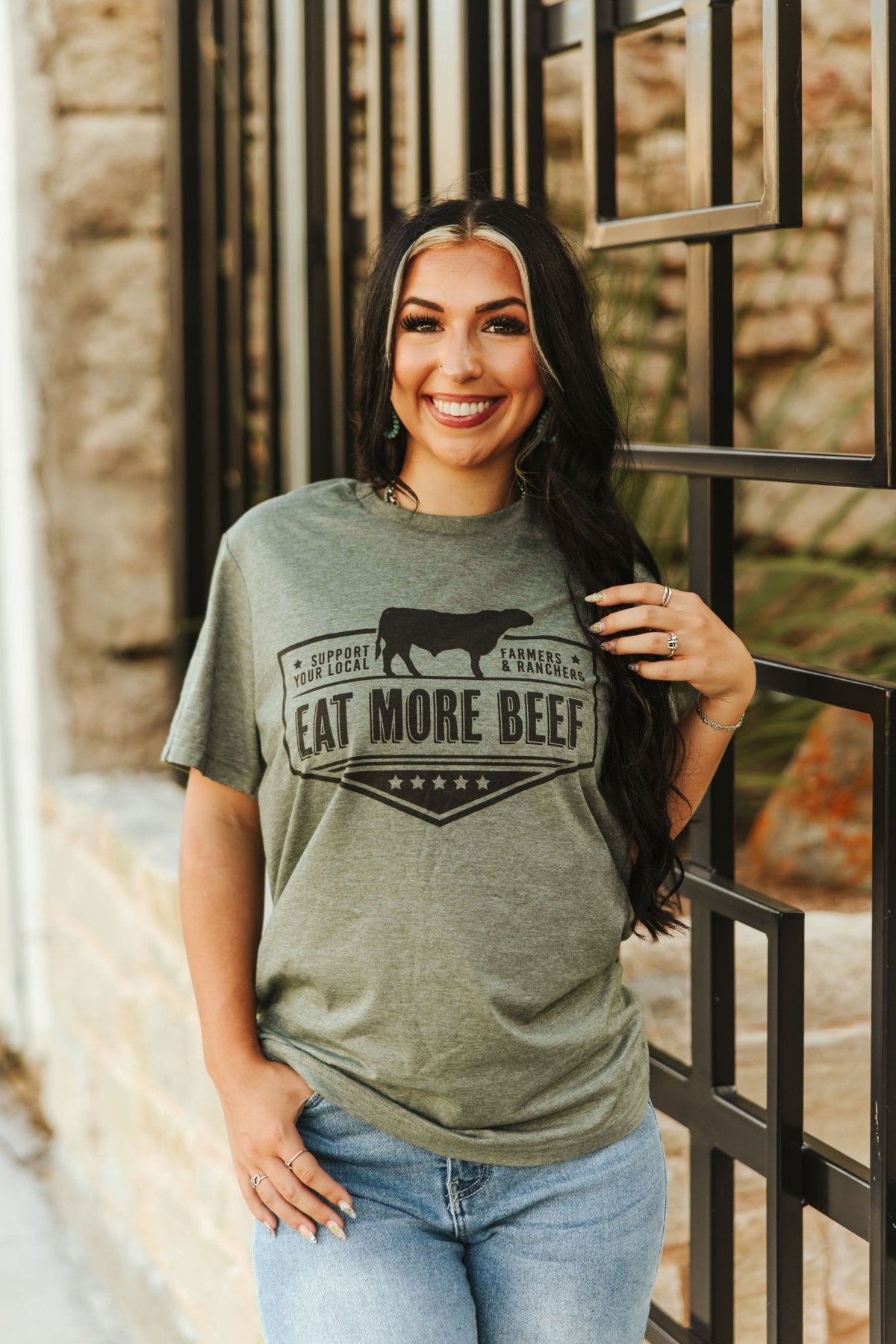 Farmers & Ranchers Eat More Beef Graphic Tee