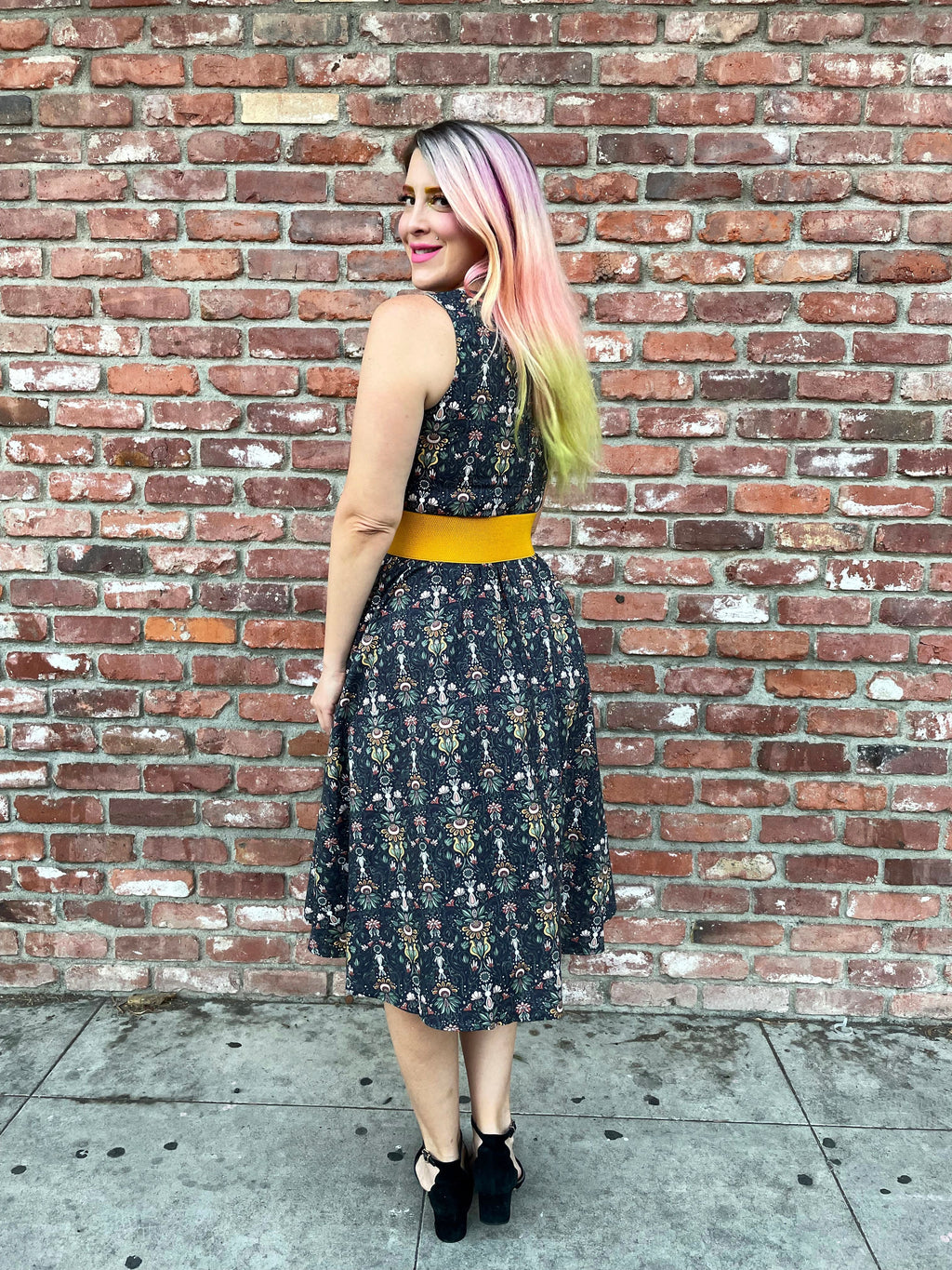 White Rabbit Midi Dress