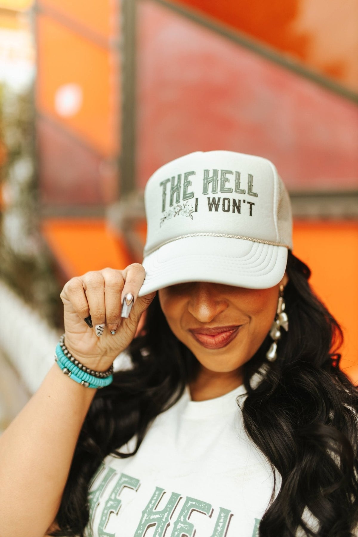 The Hell I Won't Trucker Hat