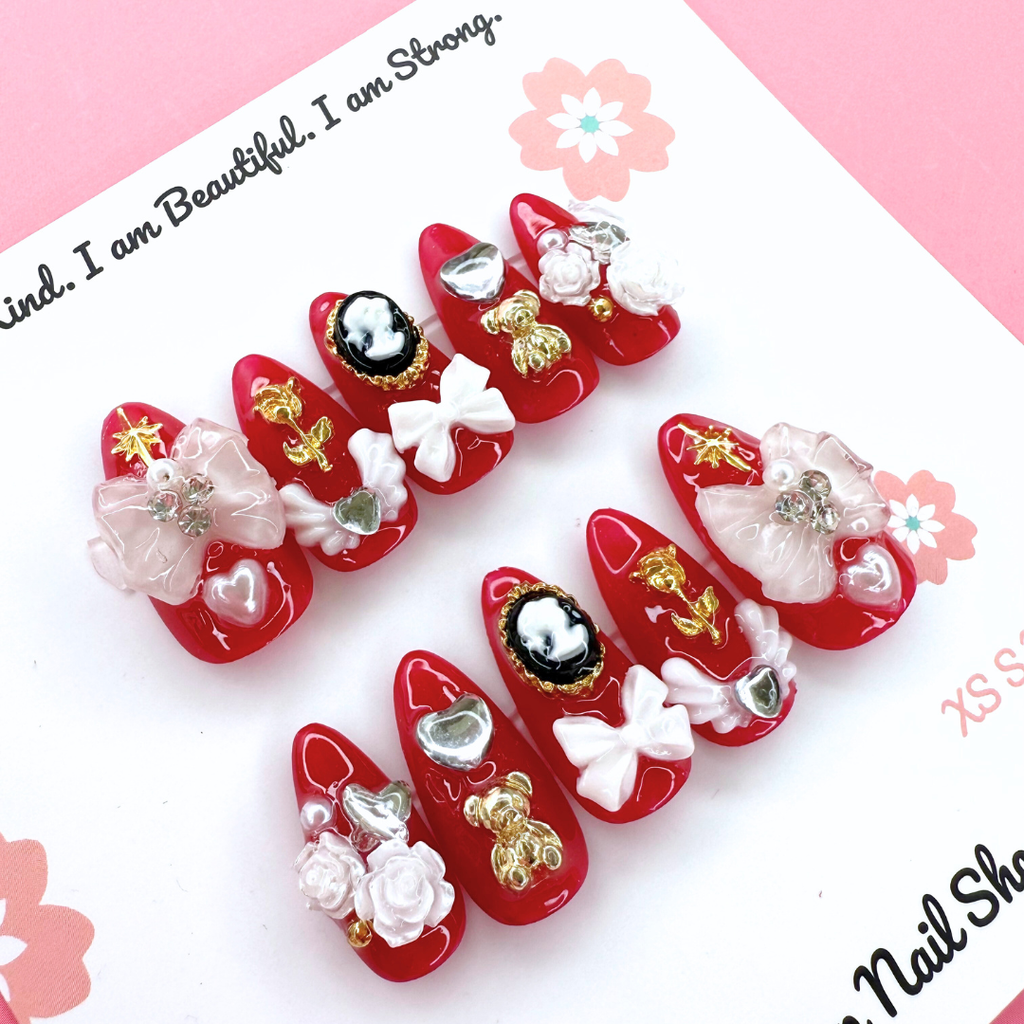 Victorian Shadows (Red)